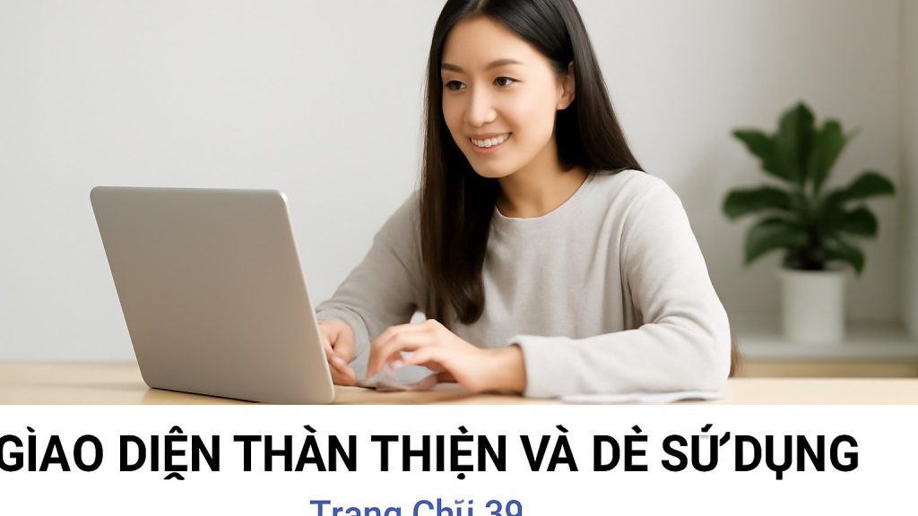 Minh họa: Giao Diện Thân Thiện Và Dễ Sử Dụng