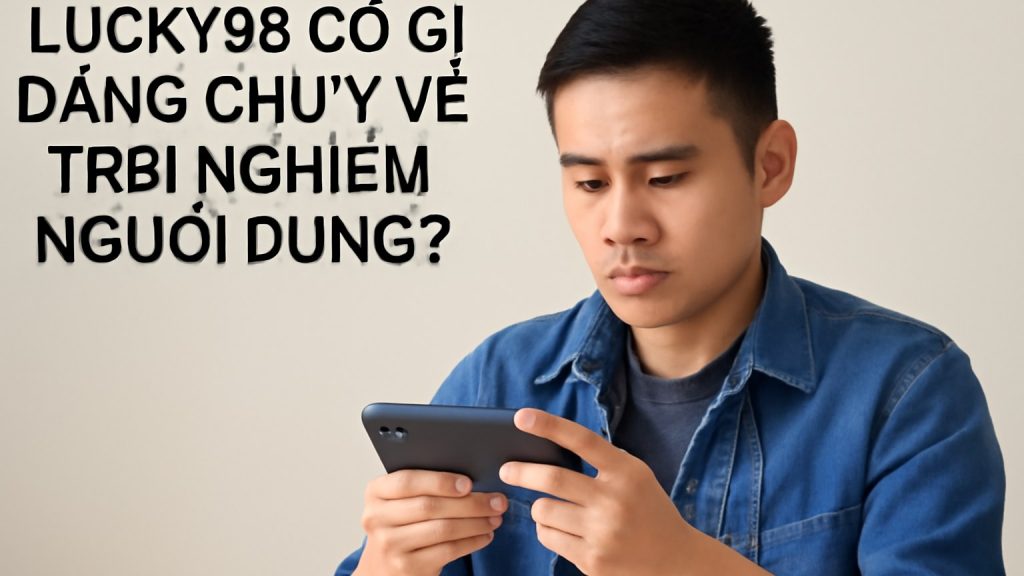 Minh họa: Lucky88 có gì đáng chú ý về trải nghiệm người dùng?